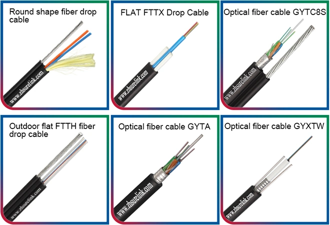 Supplier 48 Core GYTA53 Optical Fiber Cable PE Double Jacket GYTA53 Underground Optical Fiber Cable Direct Burial Optic Cable Single Mode GYTA53